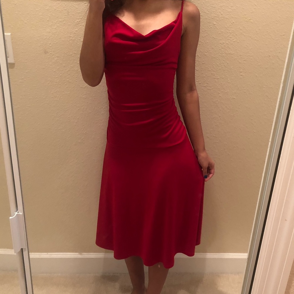 Ruby Casual Red Dress